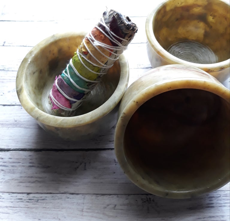 Soapstone Smudge Bowl