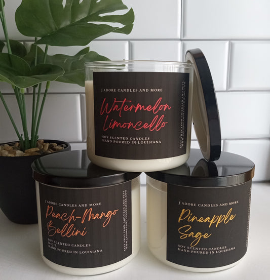 3-Wick Illuminating Candles (Various Scents)
